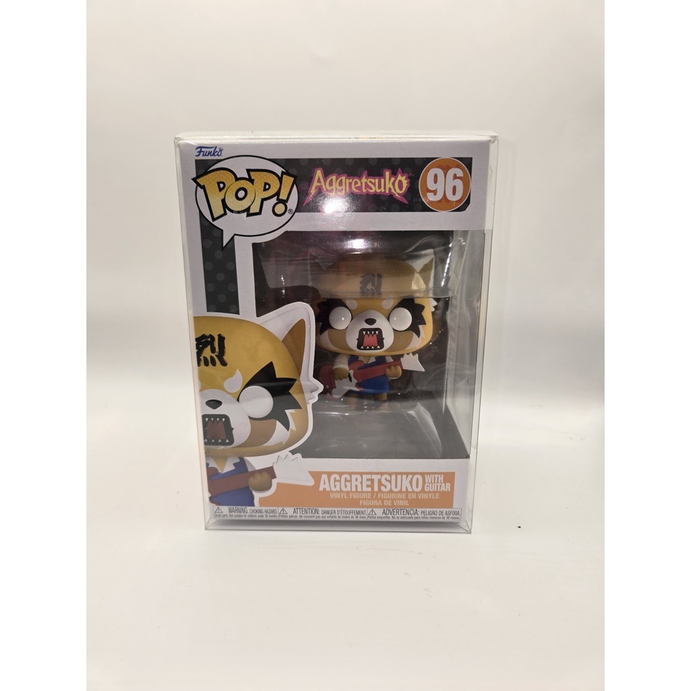 Funko Pop!: Aggretsuko w/ Guitar # 96 - New With Protector